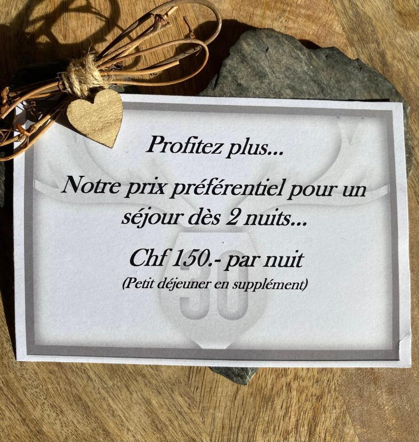 Bed and Breakfast Le 30 Troistorrents Zewnętrze zdjęcie
